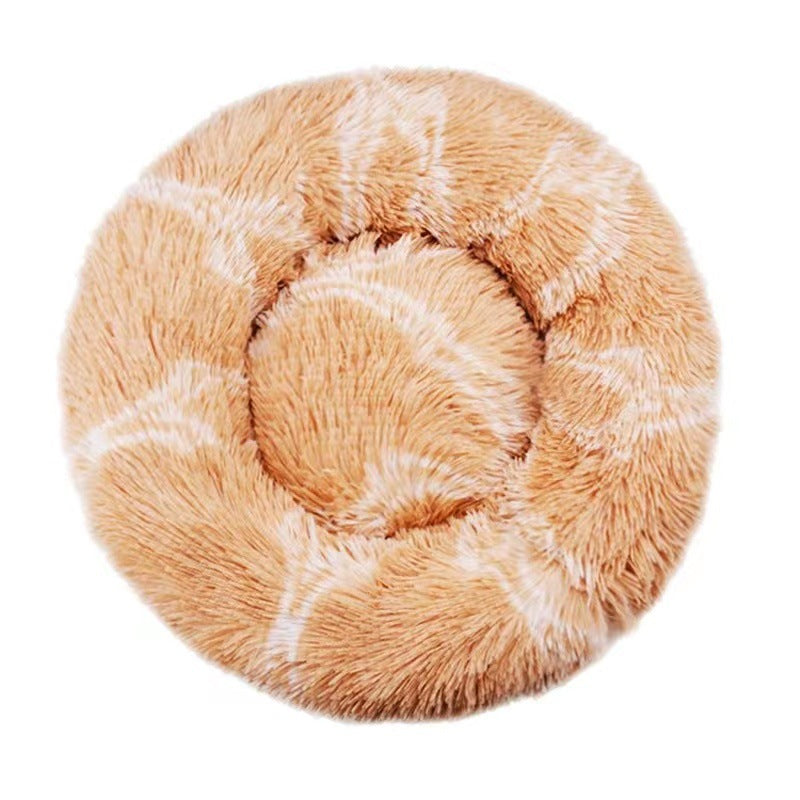 Plush Rund  Loungebed  Hundeseng