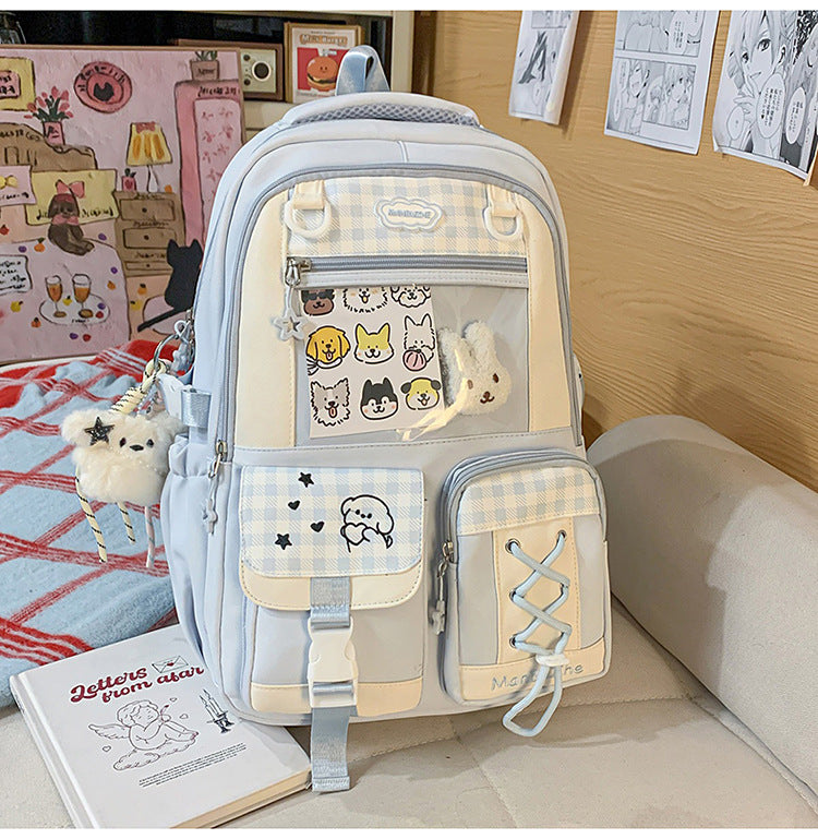 Søt Kawaii-tema Skole Ryggsekk