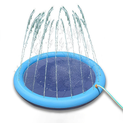 Hunde Sprinkling Pool med integrert Sprinkler System Skanto