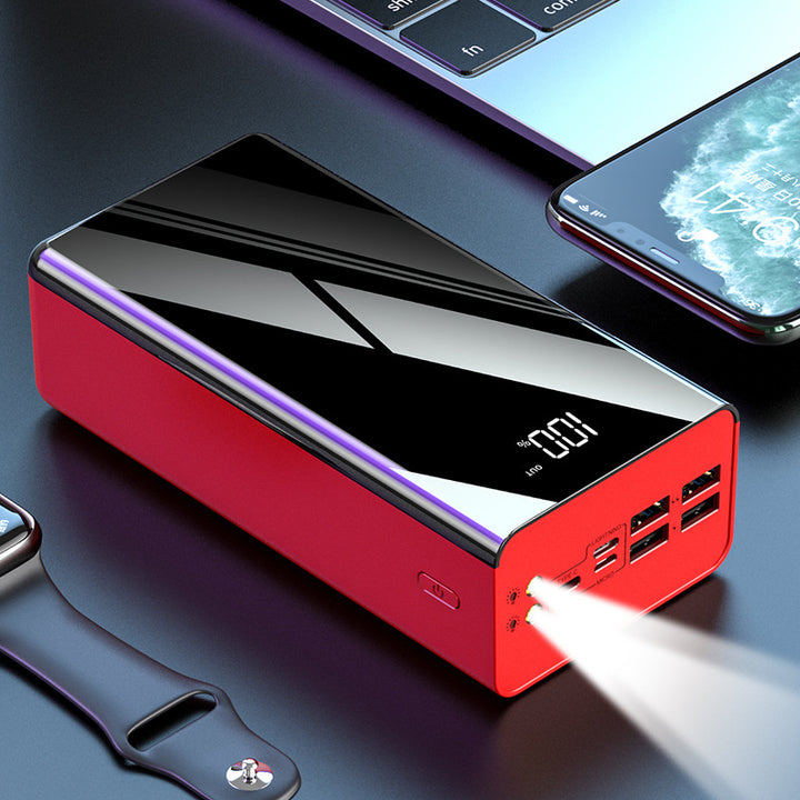 Powerbank med integrert LED-belysning Skanto