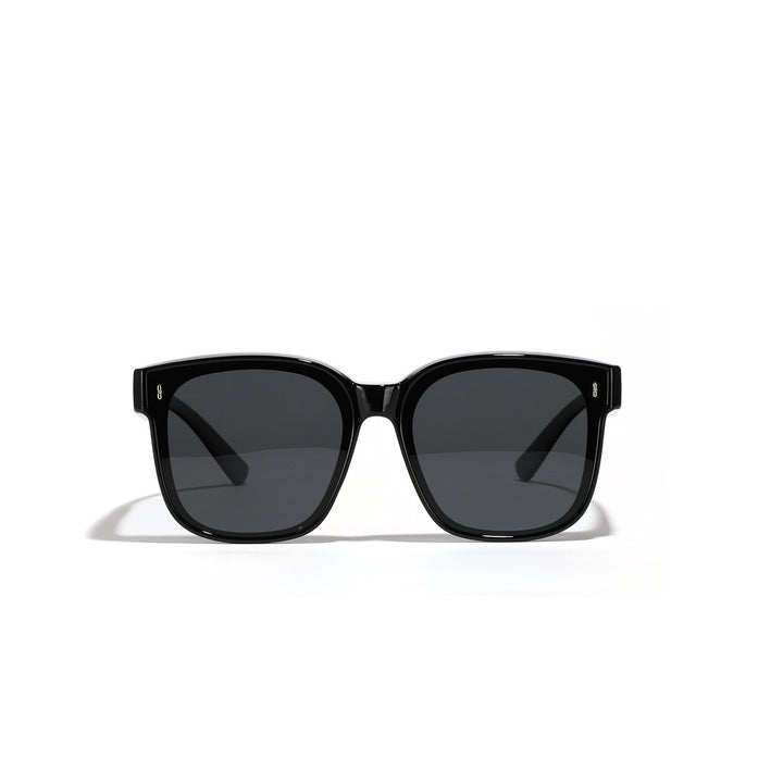 Damer firkantet solbrille med moderne, høyglanset ramme og UV-beskyttelse Skanto