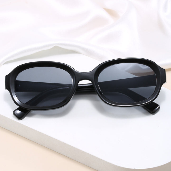 Dame moteriktig geometrisk solbrille med UV-beskyttelse Skanto