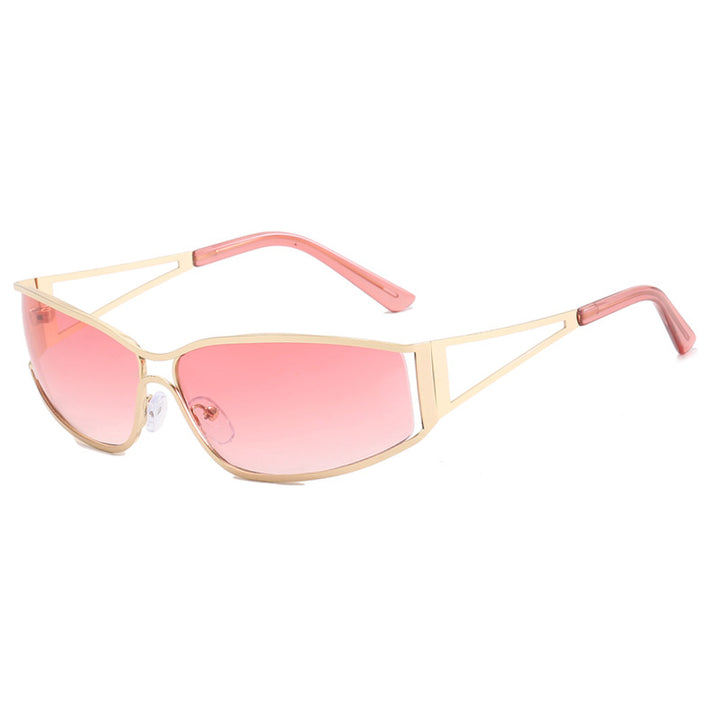 Dame sporty solbriller med moderne ramme Skanto