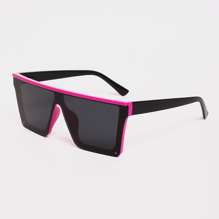 Dame oversized solbriller i futuristisk design Skanto