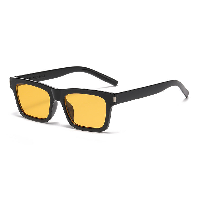 Dame elegant rektangulær solbrille med polariserte glass Skanto