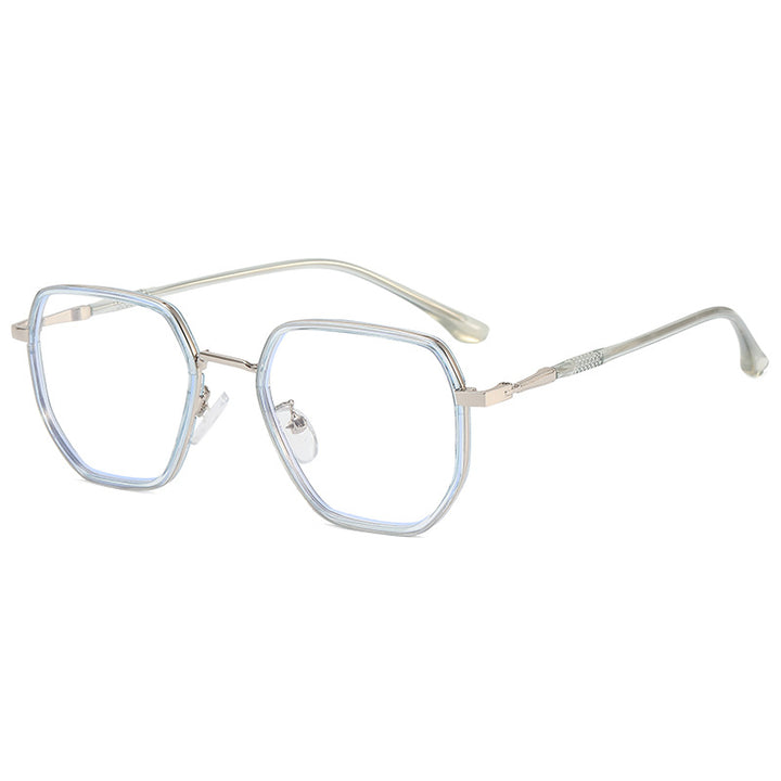 Dame geometrisk solbrille med elegant glassdesign Skanto