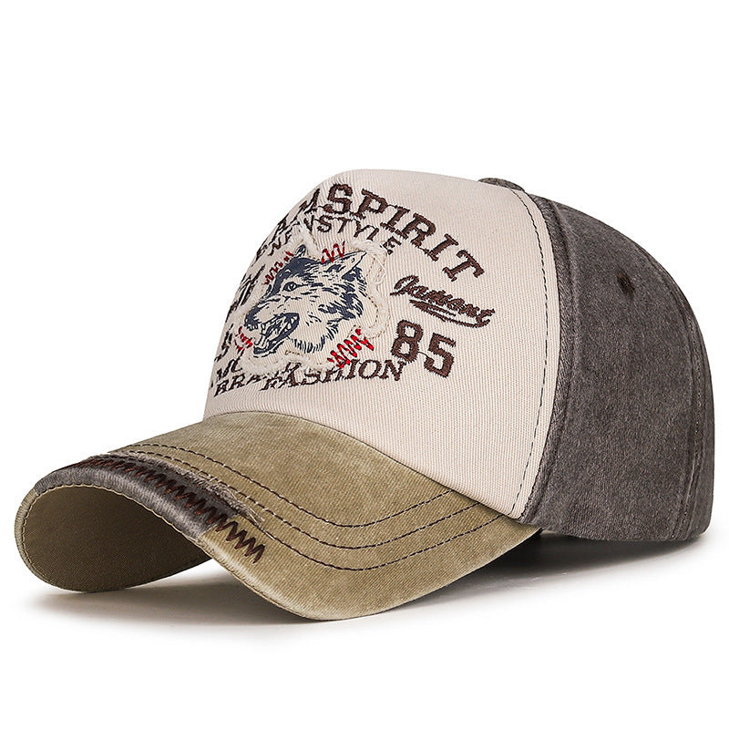 Men's Vintage-Inspired Brodert Ulv Kappe Skanto