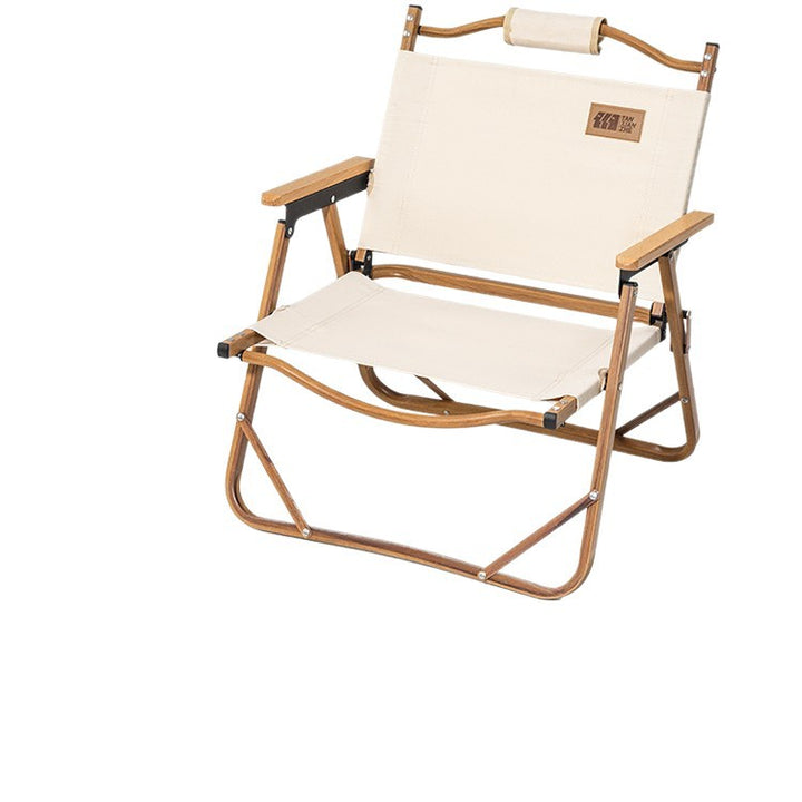 Sammenleggbar campingstol med ergonomisk design Skanto