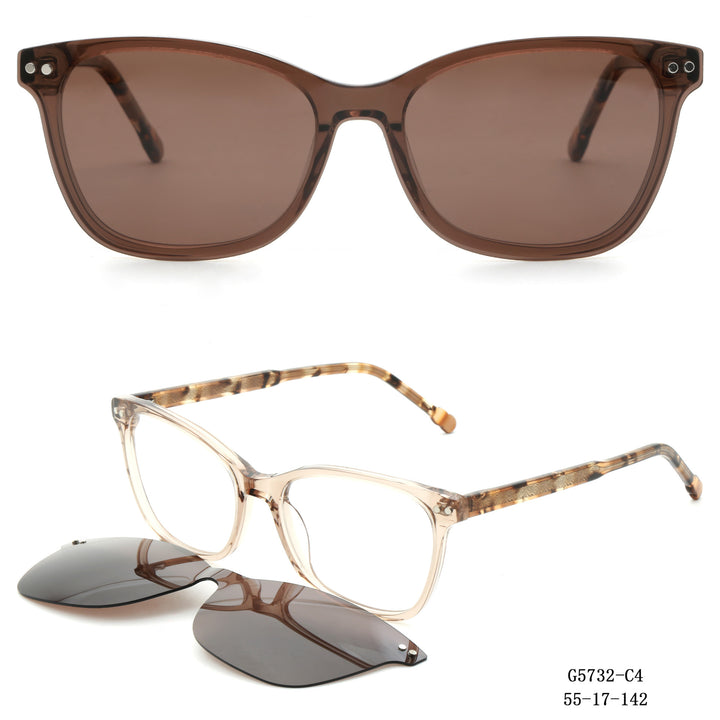Dame solbrille i elegant vintage-design Skanto