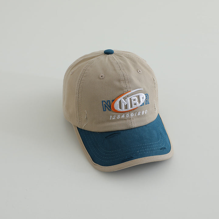 Herrebekymret Bomull Logo Baseball Caps Skanto