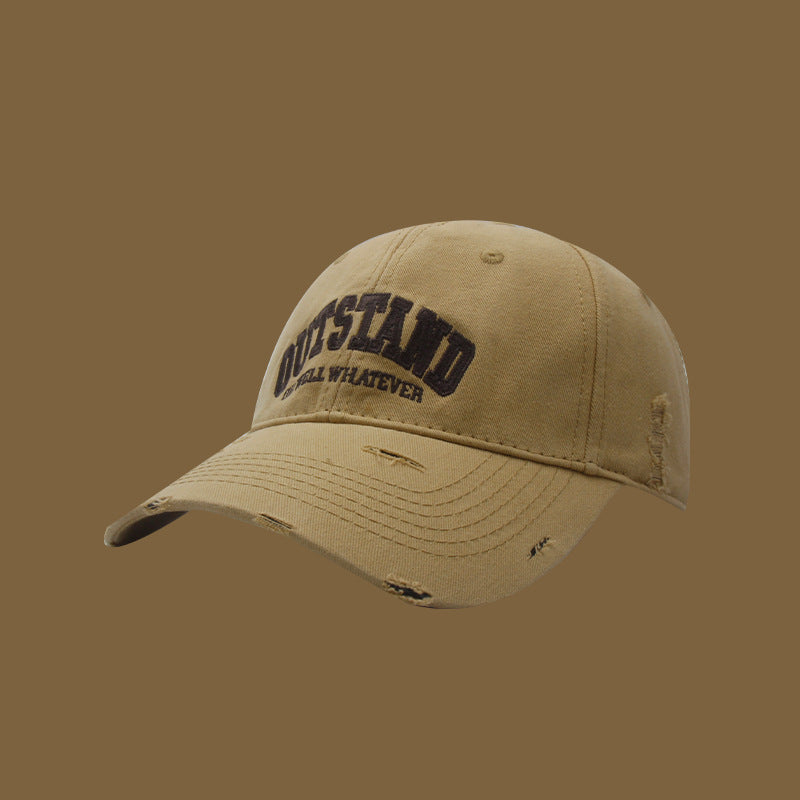 Unisex Slittet Fritids Caps Skanto