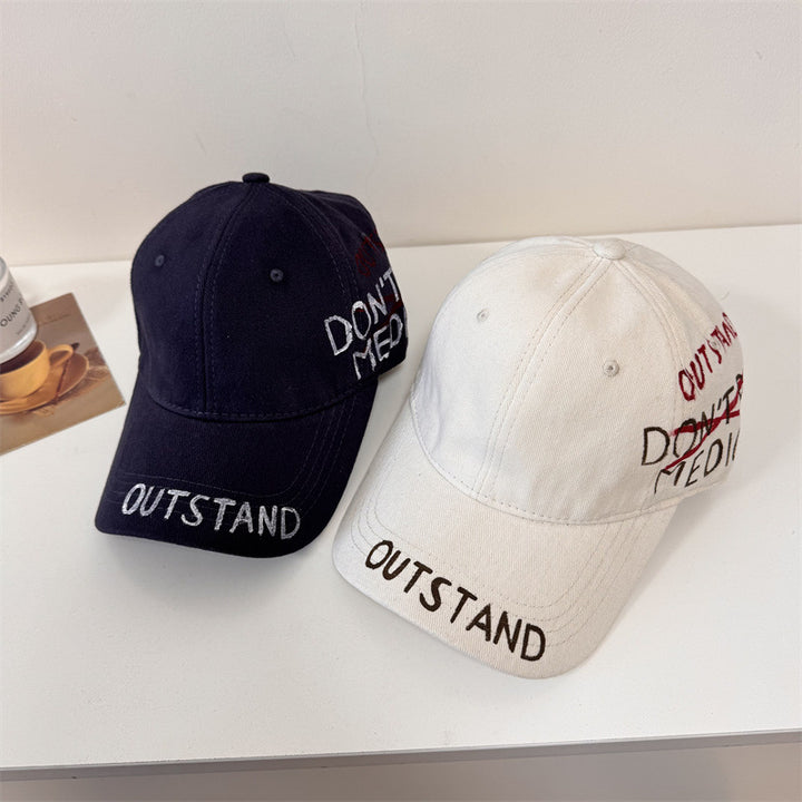 Herre Casual Bomull Brodert Baseball Caps Skanto