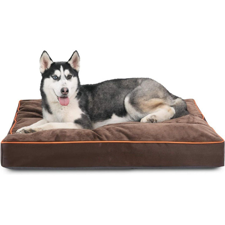 Unisex ortopedisk hundeseng med tykk polstring Skanto