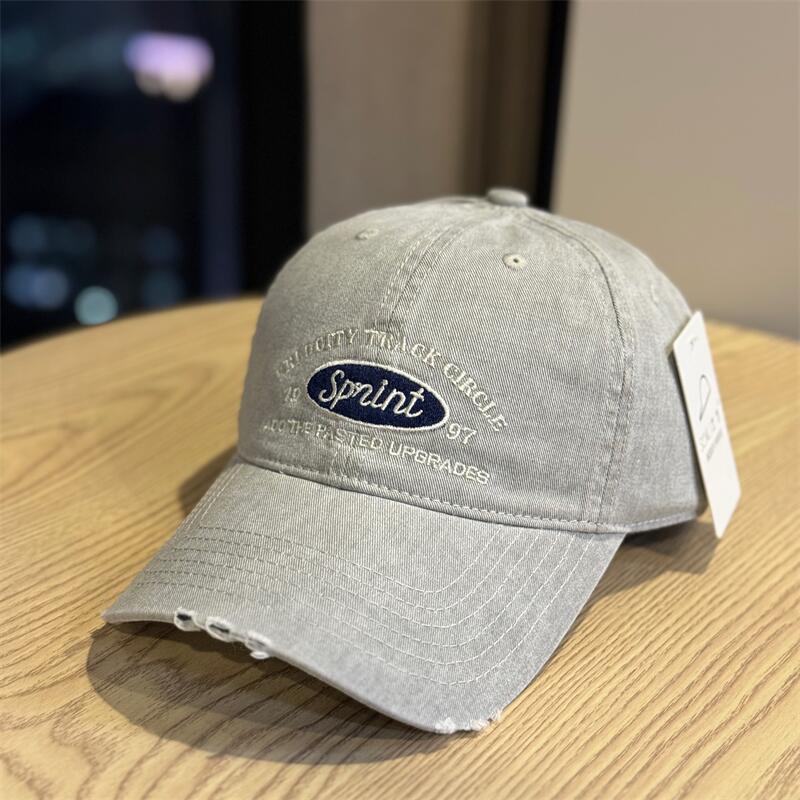Herre Casual Vintage Brodert Baseballcaps Skanto