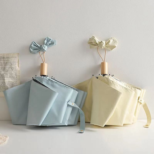Dame elegant klappparaply med innovativ design Skanto