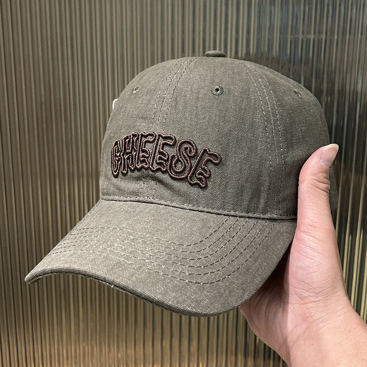 Unisex Brodert Bomull Twill Caps Skanto