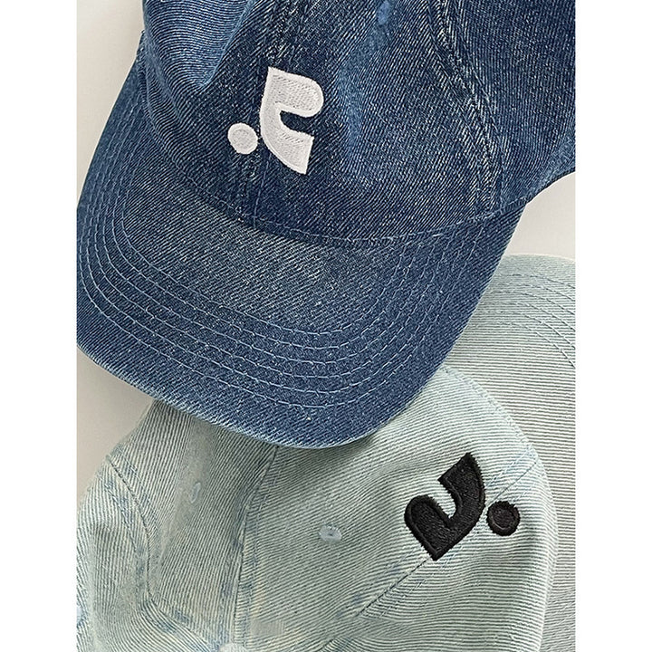 Kvinnens Denim Justerbar Baseball Caps Skanto