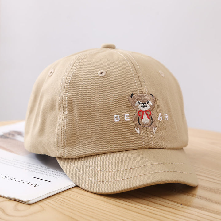 Kvinne Søt Bamse-Brodert Baseball Cap Skanto