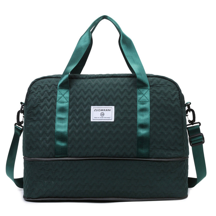 Sporty tote bag with structured outer material Skanto