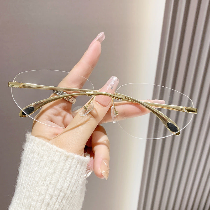 Dame Cat-Eye solbriller med unikt design Skanto