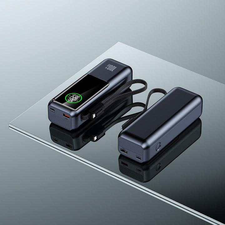 Bærbar Powerbank med Intelligent Digital Skjerm Skanto