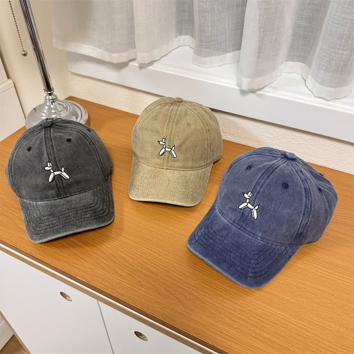 Menns Justerbar Brodert Baseball Caps Skanto