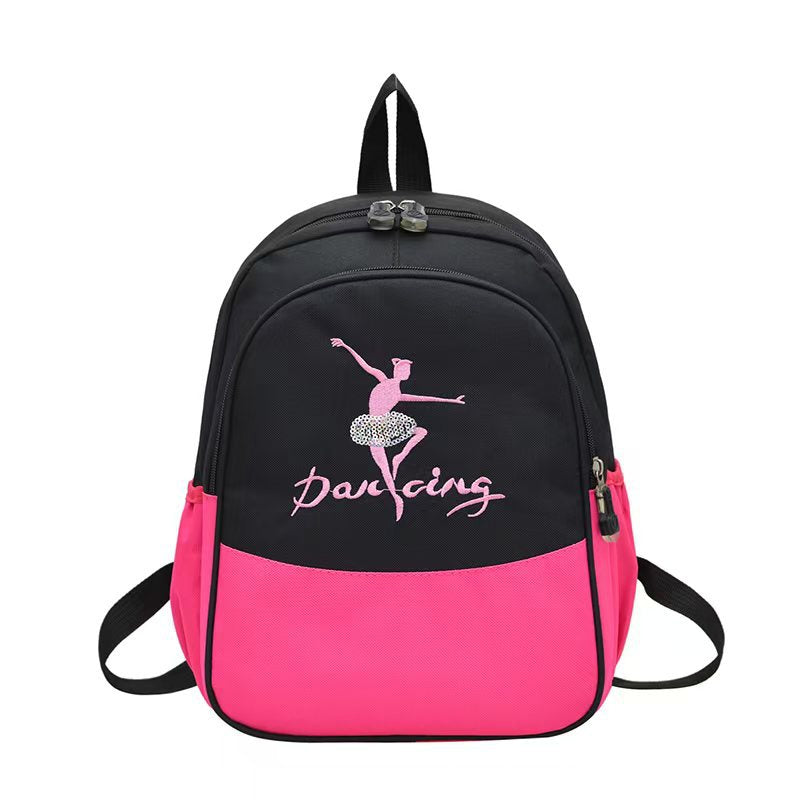 Ballerina-tema Brodert Ryggsekk Skanto