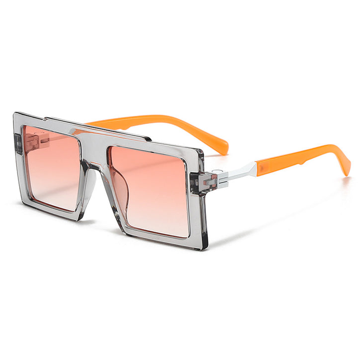 Dame moteriktig solbrille med rektangulær ramme Skanto