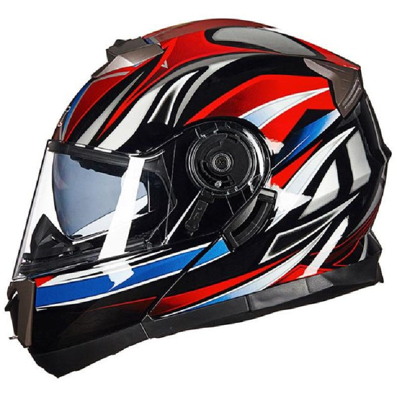 Aerodynamisk Full-Face Motorsykkelhjelm Skanto