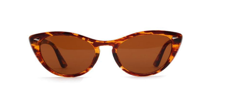 Dame Cat-Eye solbriller med moderne design og UV-beskyttelse Skanto