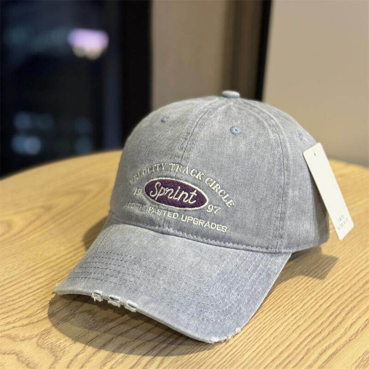 Herre Casual Vintage Brodert Baseballcaps Skanto