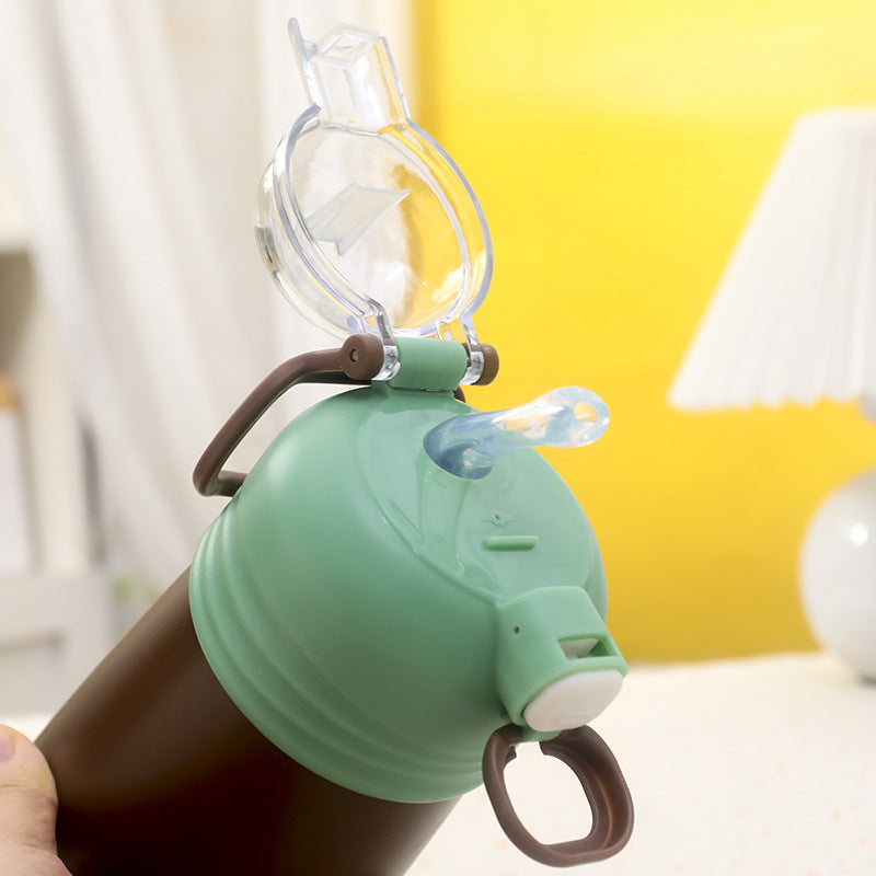 Practical water bottle with detachable carrying strap Skanto