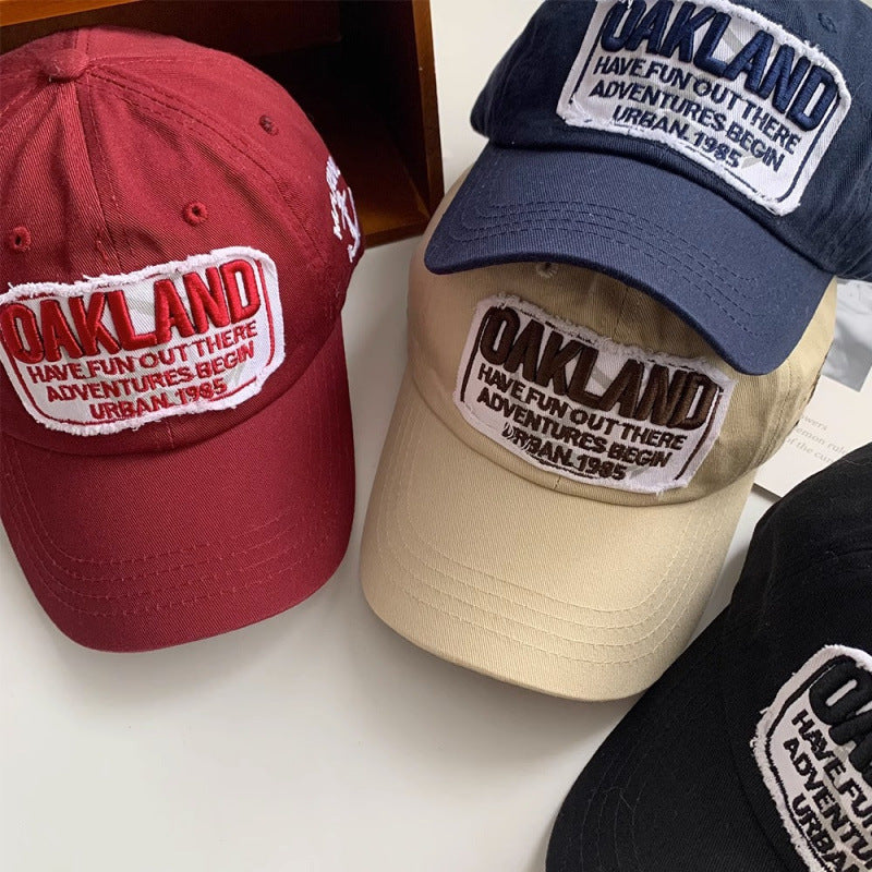 Kvinnenes vintage-inspirerte broderte caps Skanto