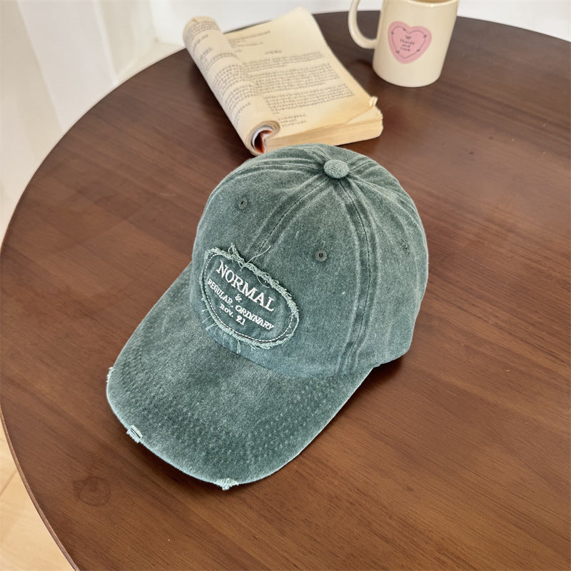 Herre Casual Slitt Bomull Baseball Caps Skanto