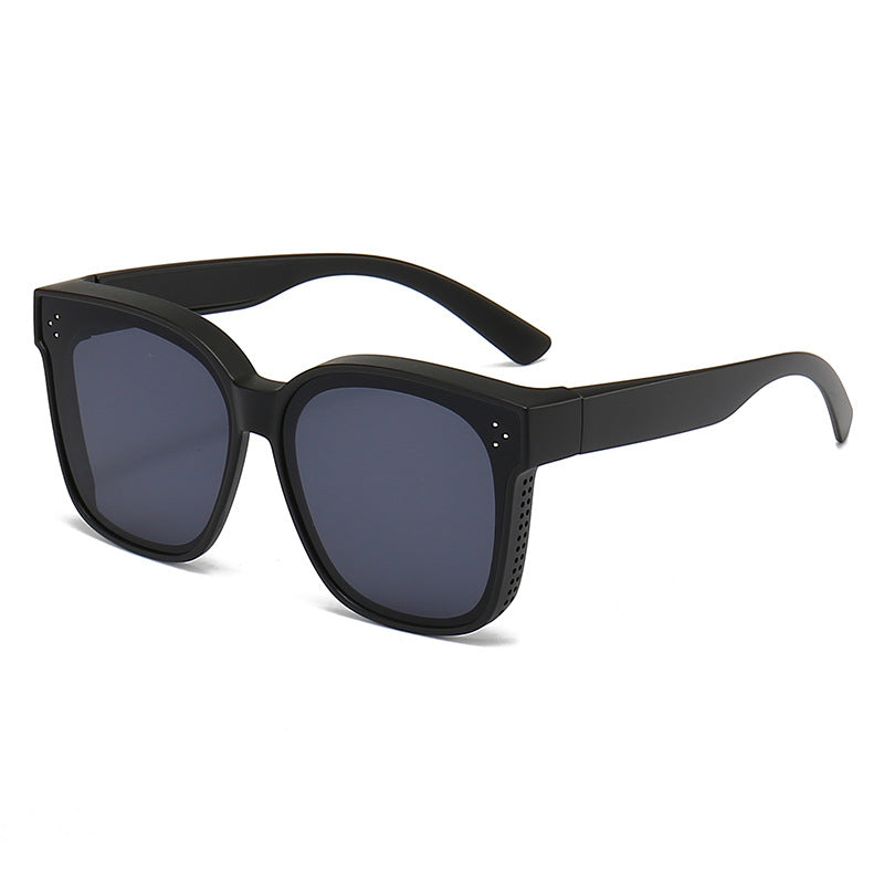 Dame motorisk kvadratisk solbrille med innovativt ventilasjonssystem Skanto