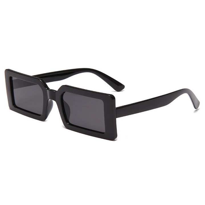 Dame trendy kvadratisk solbrille med polarisert glass Skanto