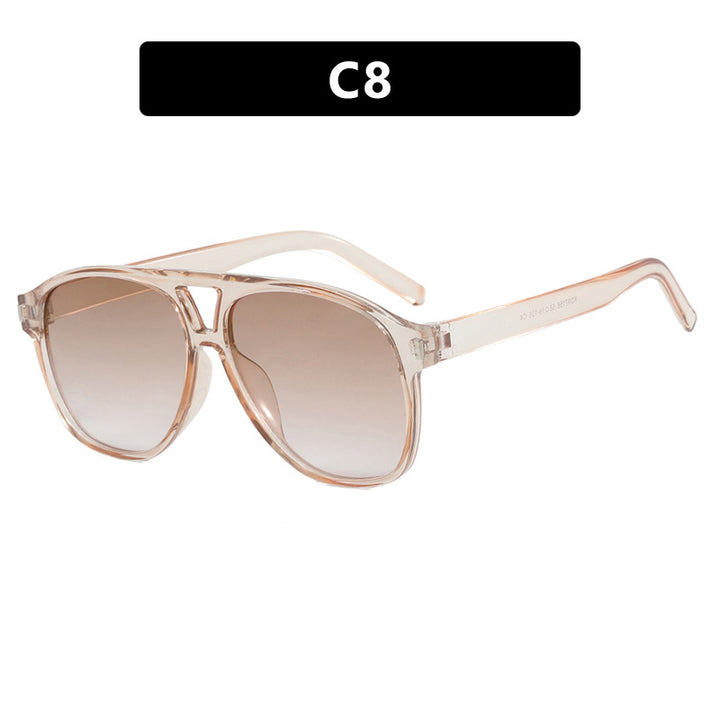 Damer solbrille i trendy skilpadde-design Skanto