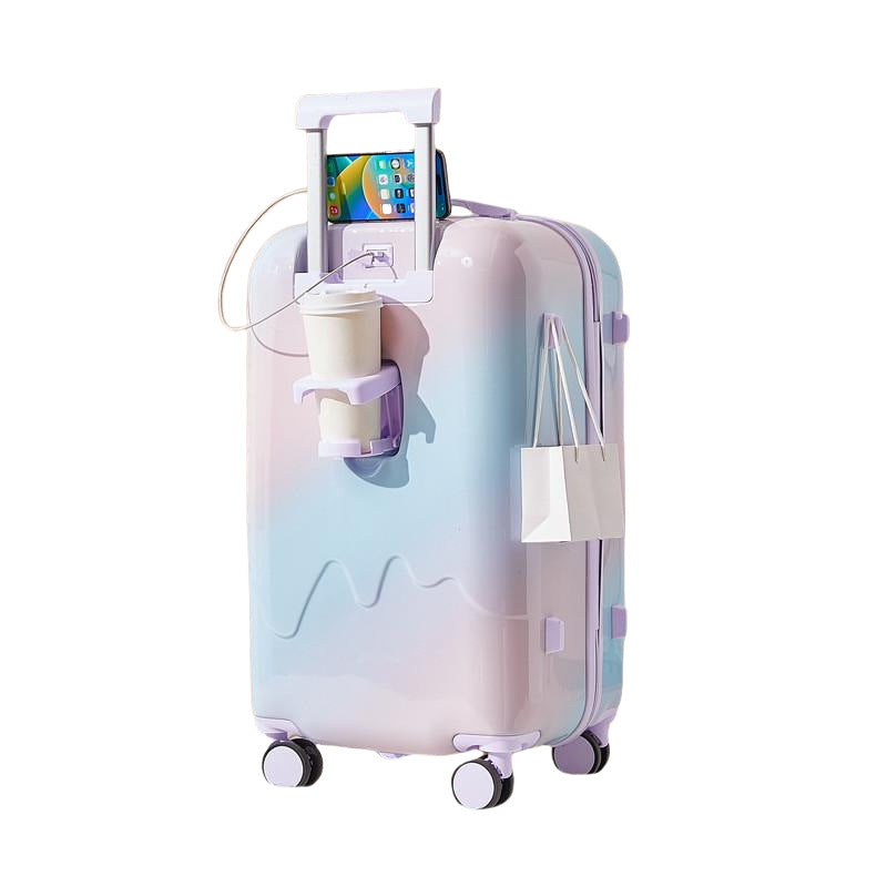 Gradient Hard-Shell Cabin Suitcase Skanto