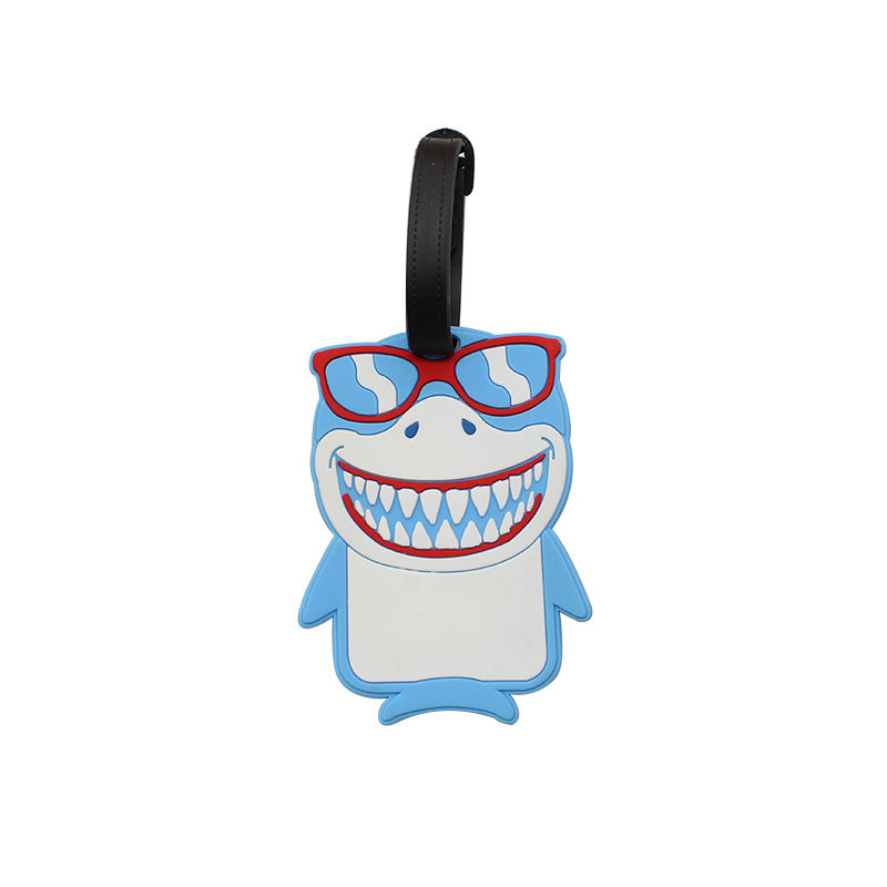 Unisex Cute Penguin Luggage Tag Skanto