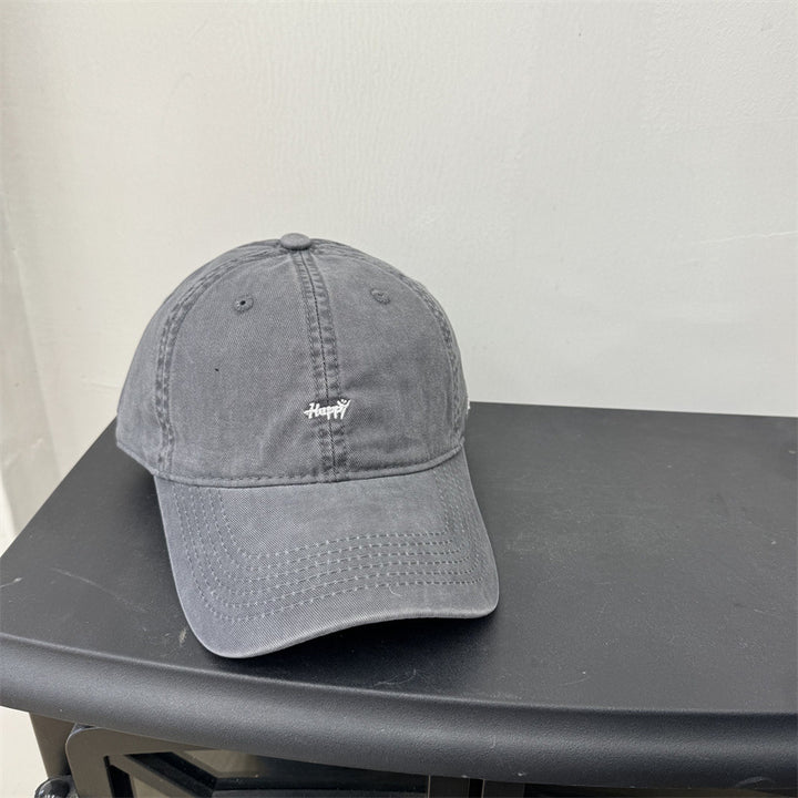 Herre Råkantet Bomull Justerbar Baseball Caps Skanto