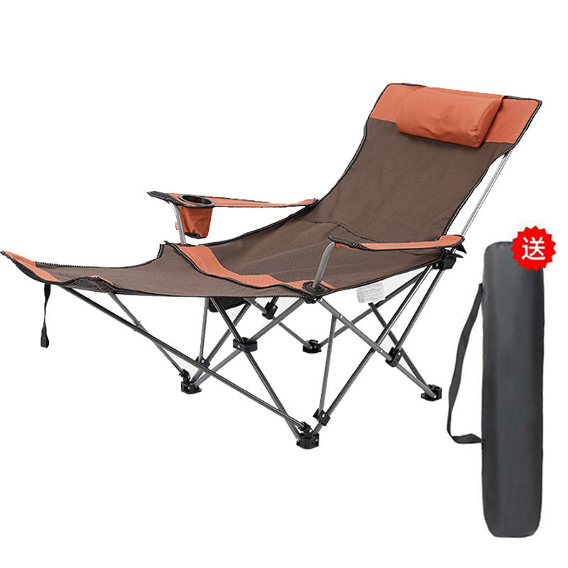 Kvinne justerbar camping lounge stol Skanto
