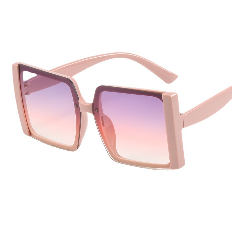 Dame Oversized-solbriller med gradient Skanto