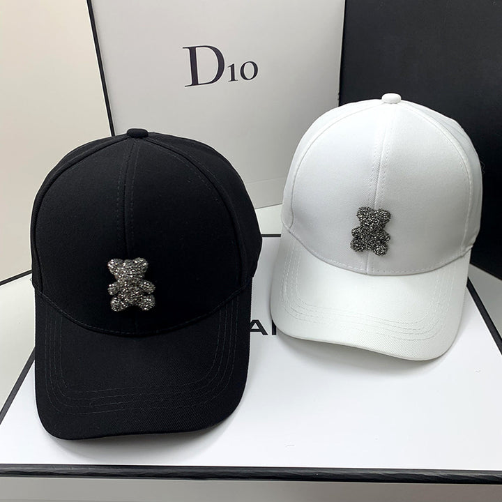 Kvinnens dekorert casual baseball caps Skanto
