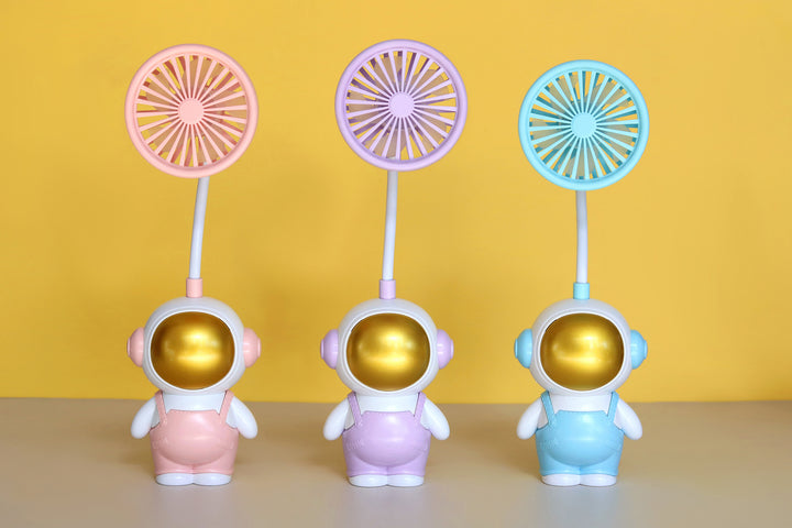 Unisex morsom håndvifte i astronautdesign Skanto