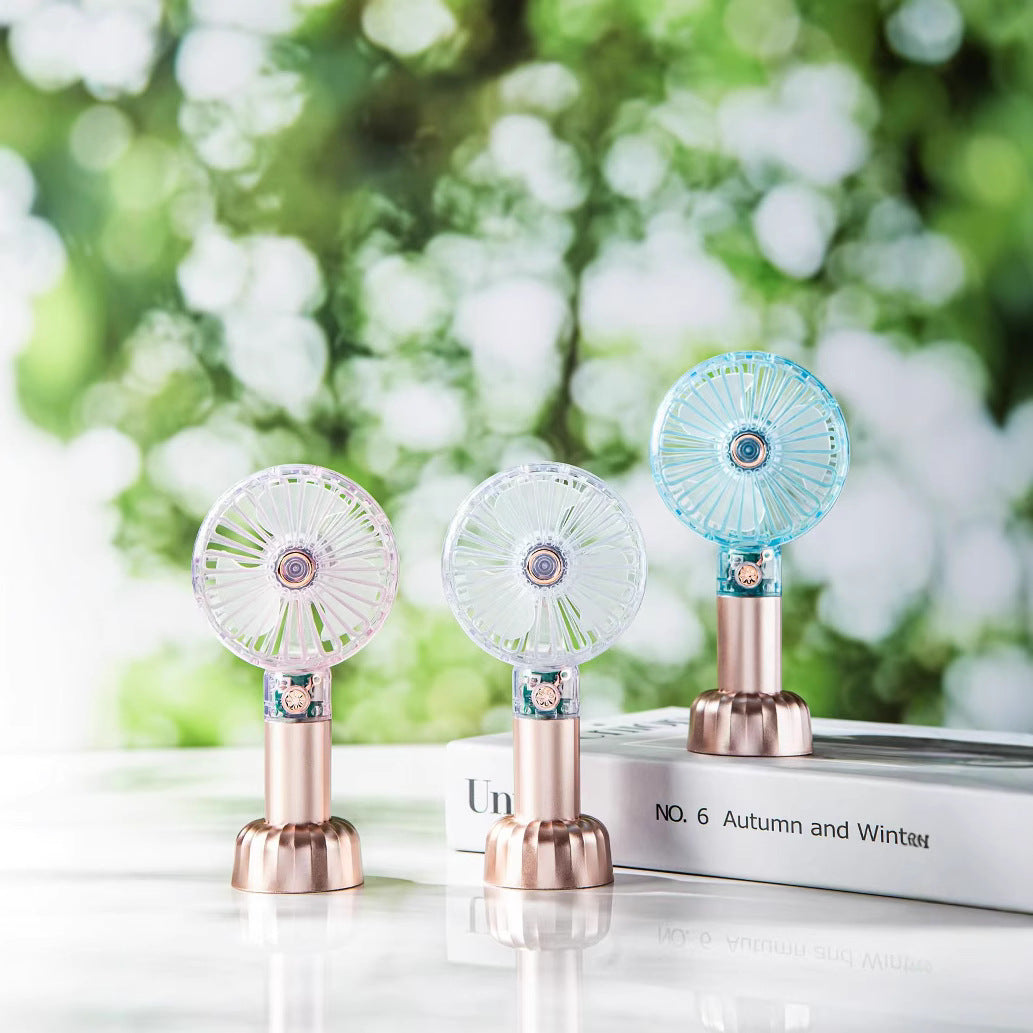 Dame bærbar mini vifte med USB-tilkobling Skanto