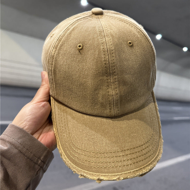Kvinnens slitt denim baseball cap Skanto 1784084028