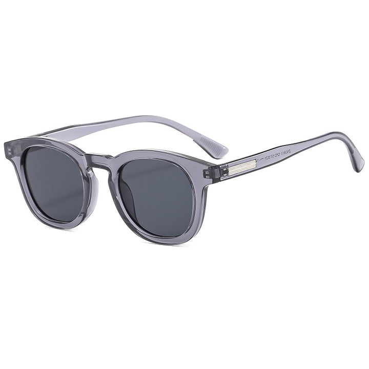 Dame Geometrisk Solbrille i elegant design Skanto