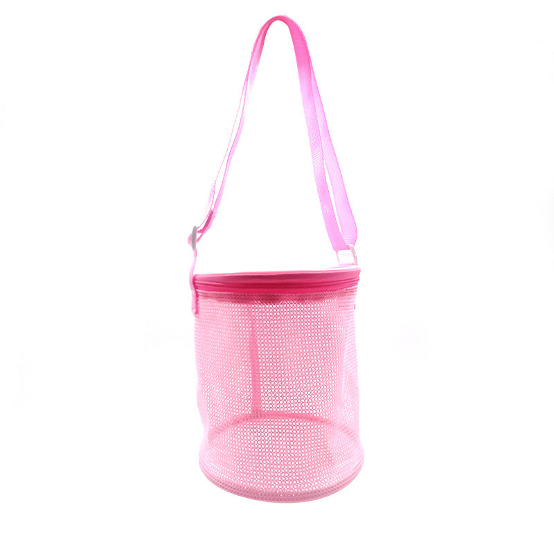 Pustende sportbag laget av nettmateriale Skanto