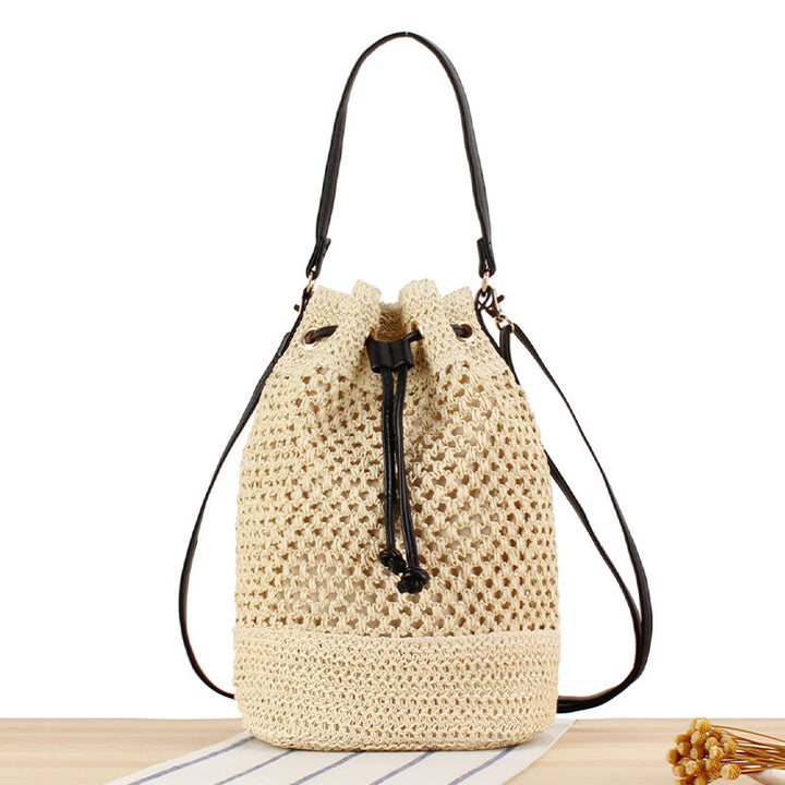 Handbag with Practical Drawstring Closure Skanto