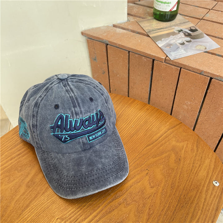 Herre Vintage-inspirert Slitt Bomull Baseball Caps Skanto